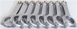 Connecting Rods, ESP 4340 H-Beam, Cap Screw, Bushed, Mopar, Small Block LA, Set of 8
