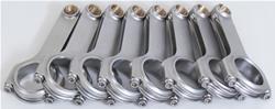 Connecting Rods, ESP 4340 H-Beam, Cap Screw, Bushed, Chevy, Big Block, Set of 8