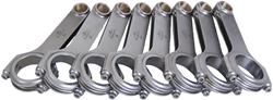 Connecting Rods, ESP 4340 H-Beam, Cap Screw, Bushed, Chevy/Ford, Big Block, Set of 8