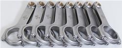 Connecting Rods, ESP 4340 H-Beam, Cap Screw, Bushed, Oldsmobile, V8, Set of 8
