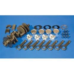 Engine Rotating Assembly, Street/Strip, Cast Crank, Forged Pistons, I-Beam Rods, Ford, Small Block, Kit