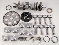 Engine Rotating Assembly, Street/Strip, Cast Crank, Hypereutectic Piston, I-Beam Rods, Ford, Small Block, Kit
