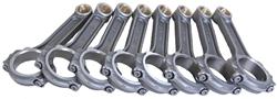 Connecting Rod, FSI I-Beam, Forged 4340 Steel, Shot-Peened, 6.800 in. Length, Chevy, Big Block, Set of 8
