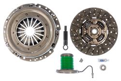 Clutch Kit, Stock Replacement, OEM, Organic Disc, 23-spline, Pressure Plate, Clutch Slave Cylinder, Ford, Kit