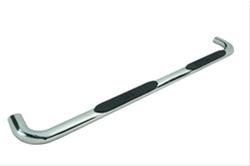 Step Bars, Nerf Bars, Platinum Series, Oval, Stainless Steel, Polished, 4 in. Diameter, Toyota, Pair