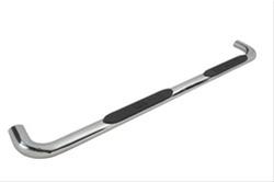 Step Bars, Nerf Bars, Platinum Series, Oval, Stainless Steel, Polished, 4 in. Diameter, Dodge, Pair