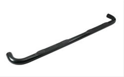 Step Bars, Nerf Bars, E-Series, Steel, Black Powdercoated, 3 in. Diameter, Hummer, Pair