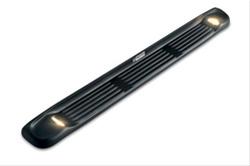 Running Boards, Polymer, Black, 93 in., Lighted, Chevy/Ford, GMC, Pair