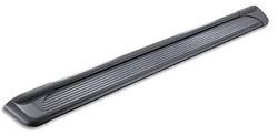 Running Boards, Sure-Grip, Aluminum, Black, 79.0 in. Length, Pair