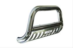 Grille Guard, E-Series Bull Bar, One-piece, Stainless Steel, Polished, Chevy, GMC, Each