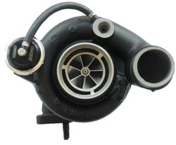 Turbocharger, Cheetah Holset, HE351 Style, Black, Internal Wastegate, Dodge, 5.9L Diesel, Each