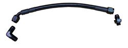 OIL LINE, 2003-2015 CUMMINS TURBO OIL FEED LINE KIT FOR S300 AND S400 TURBOS IN 2ND GEN LOCATION