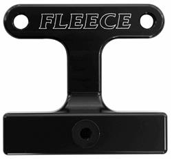 Fuel Distribution Blocks, Fuel Filter Delete Blocks, T-block, Billet Aluminum, Black Anodized, Dodge, Each