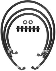 Automatic Transmission Cooler Lines, Rubber, Chevy, GMC, 6.6L Diesel, Allison 1000, Kit