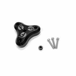 Fuel Pump Components, Sealing Kit, Fuel Primer Bulb, Billet Aluminum Cap, Black, 1/8 in. NPT Port, Hardware, Chevy, GMC, 6.6L, Duramax, Each