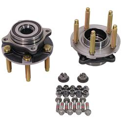 Wheel Hubs, Rear, ARP Studs, Ford, Pair