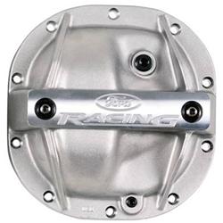 Differential Cover, Aluminum, Cap Support, Drain/Filler Plugs, Bolts, Gaskets, Low Profile, Ford, Kit