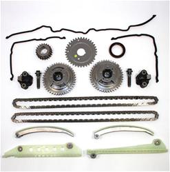 Timing Chain Kit, Cam Phasers Chain Guides, Ford, Modular, 3V, Kit