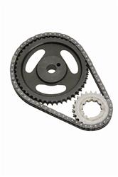 Timing Chain and Gear Set, Double Roller, Iron Sprockets, Ford, FE, Set