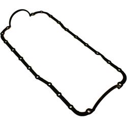 Oil Pan Gasket, 1-Piece, Rubber/Steel Core, Ford , Small Block, Each