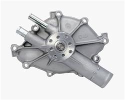 Water Pump, Mechanical, Short, Street Rod, Standard-Volume, Aluminum, Natural, Ford, 302/351W, Each