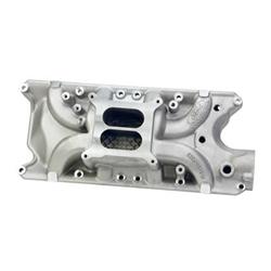 Intake Manifold, Aluminum, Dual Plane, Square Bore Flange, Ford, 260, 289, 302, Each