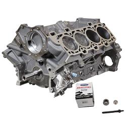 Short Block Engine, 5.0L Gen 3 Aluminator NA, Aluminum Block, Forged Pistons, Internal Balance,12.0:1 Compression, Ford, Each