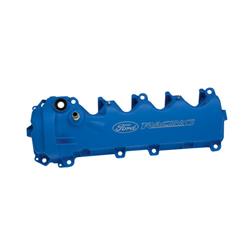 Valve Covers, Ford Racing, Cast Aluminum, Blue Powdercoated, Ford, 4.6L/5.4L, Pair