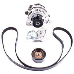 Alternator, Internal Regulator, Natural, Tensioner, Belt, Ford, Kit