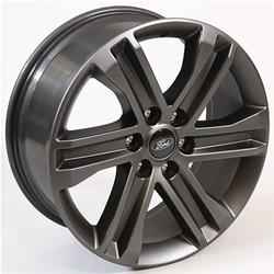 Wheels, 2015-21 F-150 Dark Alloy Wheels, Aluminum, Gray, TPMS Sensors, Activation Tool, Kit