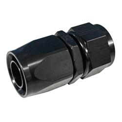 Fitting, Hose End, Reusable, Straight, -16 AN Hose to Female -16 AN, Aluminum, Black Anodized, Each