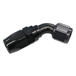 Fitting, Hose End, Reusable, 60 Degree, -10 AN Hose to Female -10 AN, Aluminum, Black Anodized, Each