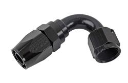 Fitting, Hose End, Reusable, 120 Degree, -10 AN Hose to Female -10 AN, Aluminum, Black Anodized, Each