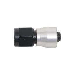 Hose End, Sport-Crimp Series, -16 AN Female Thread, Hose Barb, Straight, Aluminum, Red/Blue Anodized, Each