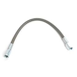 Brake Hose, P.T.F.E, Braided Stainless Steel, Straight, 10 in., -3 AN Female, -3 AN Female, Each