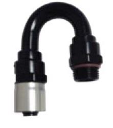 #12 MALE RAD. FITTING X 190 SPORT CRIMP HOSE END