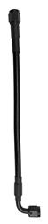 Hose, PTFE Lined, Braided Stainless Steel, Black Covered, 20 in. Length, -4 AN Fittings, Female Threads, Each