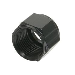 Fitting, Tube Nut, -16 AN, Aluminum, Black Anodized, Each