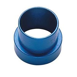 Tube Sleeve, -3 AN, Aluminum, Blue Anodized, Each