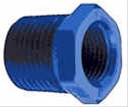 Fitting, Reducer, NPT to NPT, Straight, Aluminum, Black Anodized, 3/4 in. NPT, 1/2 in. NPT, Each