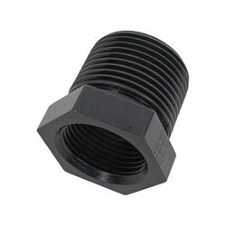 Fitting, Reducer, NPT to NPT, Straight, Aluminum, Black Anodized, 1 in. NPT, 3/4 in. NPT, Each
