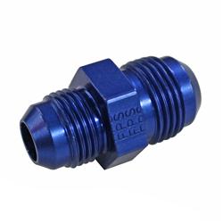 Fitting, Reducer, AN to AN, Straight, Aluminum, Blue Anodized, -10 AN, -8 AN, Each