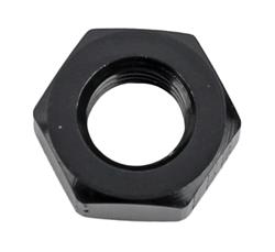 Fitting, Bulkhead Nut, -3 AN, Aluminum, Black Anodized, Each