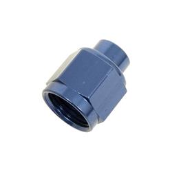Fitting, Cap, -3 AN, Aluminum, Blue Anodized, Each