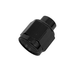 Fitting, Cap, -16 AN, Aluminum, Black Anodized, Each