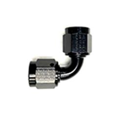 #4 FEMALE COUPLER, TUBE STYLE BLACK