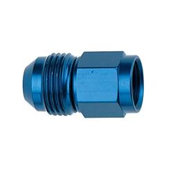 Fitting, Reducer, AN to AN, Straight, Aluminum, Blue Anodized, -10 AN, -8 AN, Swivel, Each