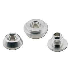 Fitting, Bung, Weld-In, Female -6 AN, Aluminum, Each