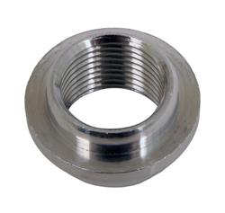 Fitting, Bung, Weld-In, Female 3/8 in. NPT, Aluminum, Each