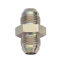 Fitting, Coupler, Union, AN to AN, Straight, Steel, Zinc, -6 AN, -6 AN, Each